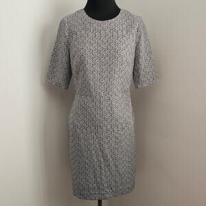 NWT THE LIMITED Women's B/W Sheath Lined Casual Work Dress 4
